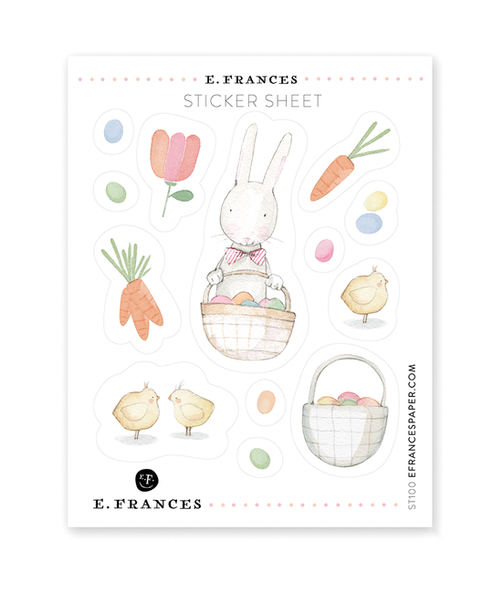 E. Frances Paper Studio - EF E. Frances - Easter Sticker Sheet
