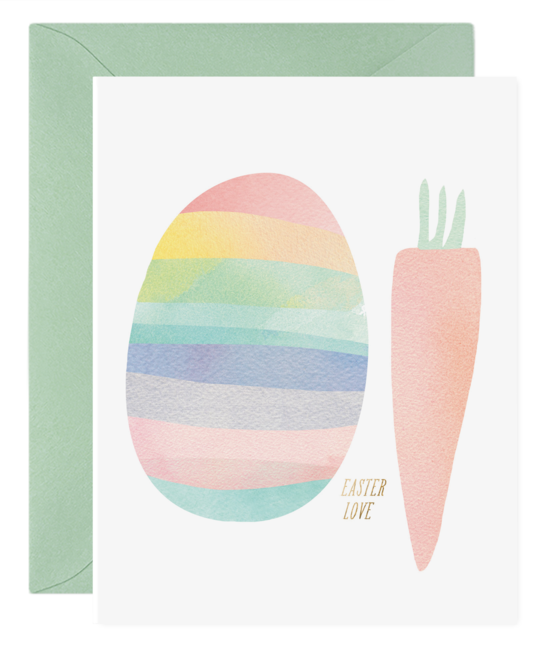 E. Frances Paper Studio - EF Egg and Carrot Card