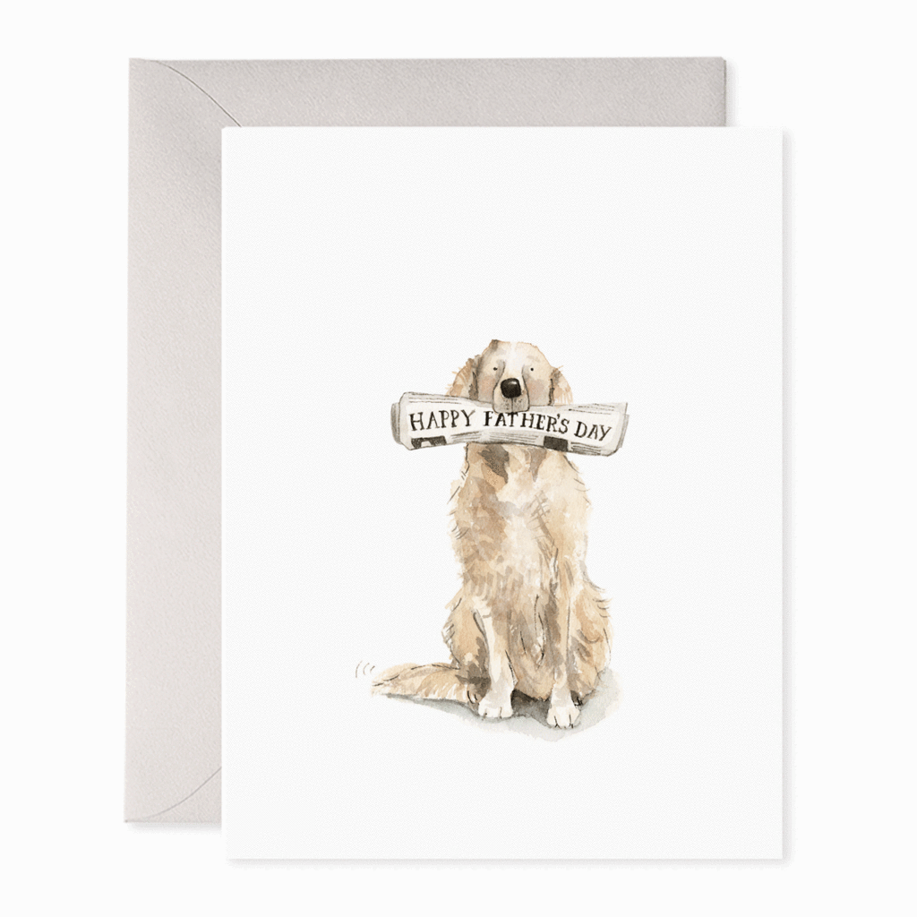 E. Frances Paper Studio - EF Doggy Dad Father's Day Card