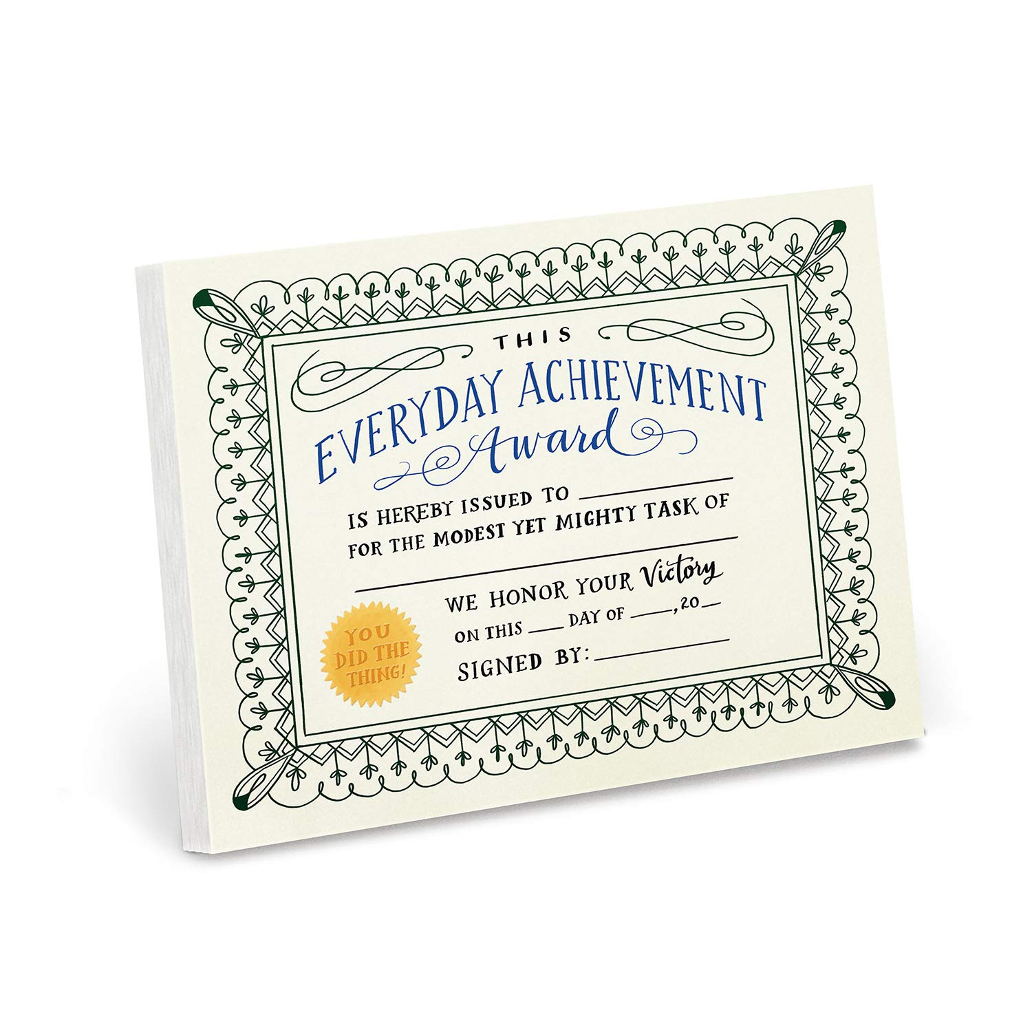 Em + Friends - EMM Everyday Achievement Certificates