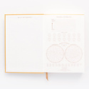 Designworks Ink - DI Ochre Radiant Sun Block Suede Lined Notebook
