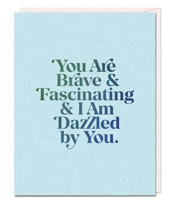 Em + Friends - EMM Brave & Fascinating Card