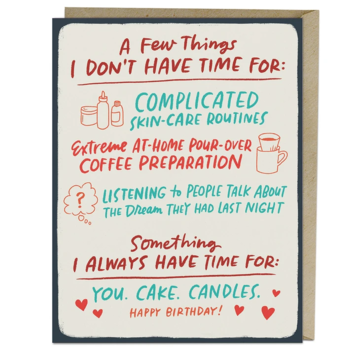 Em + Friends - EMM You Cake Candles Birthday Card