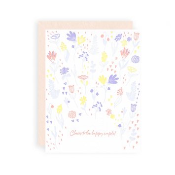 KB Paperie - KBP Cheers to the Happy Couple Card
