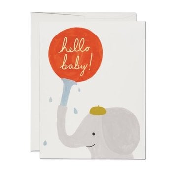 Red Cap Cards - RCC Little Elephant New Baby Card