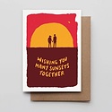 Hammerpress - HA Sunset Couple Card