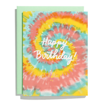 Iron Curtain Press - IC Tie-Dye Birthday Card