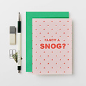 Katie Leamon - KL Fancy A Snog? card