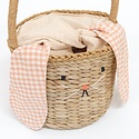 Meri Meri - MEM Bunny Woven Straw Easter Basket Bag