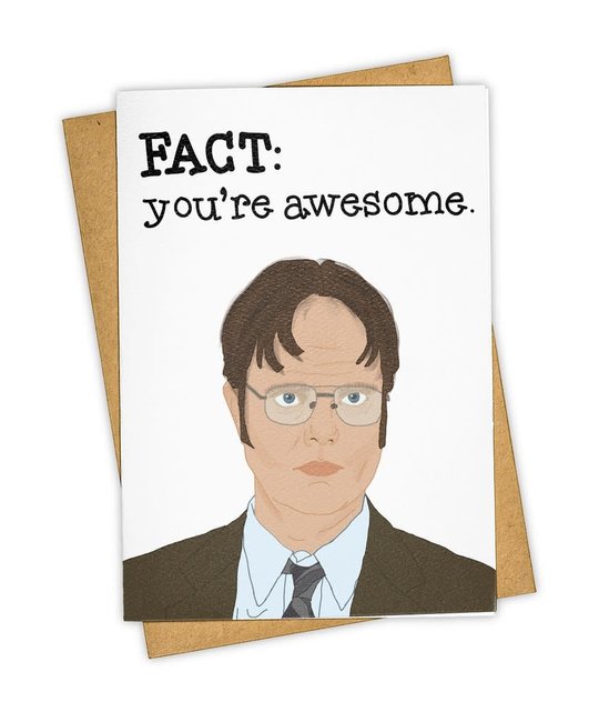 Tay Ham - TH THGCCO0003 - Fact You're Awesome Dwight Card