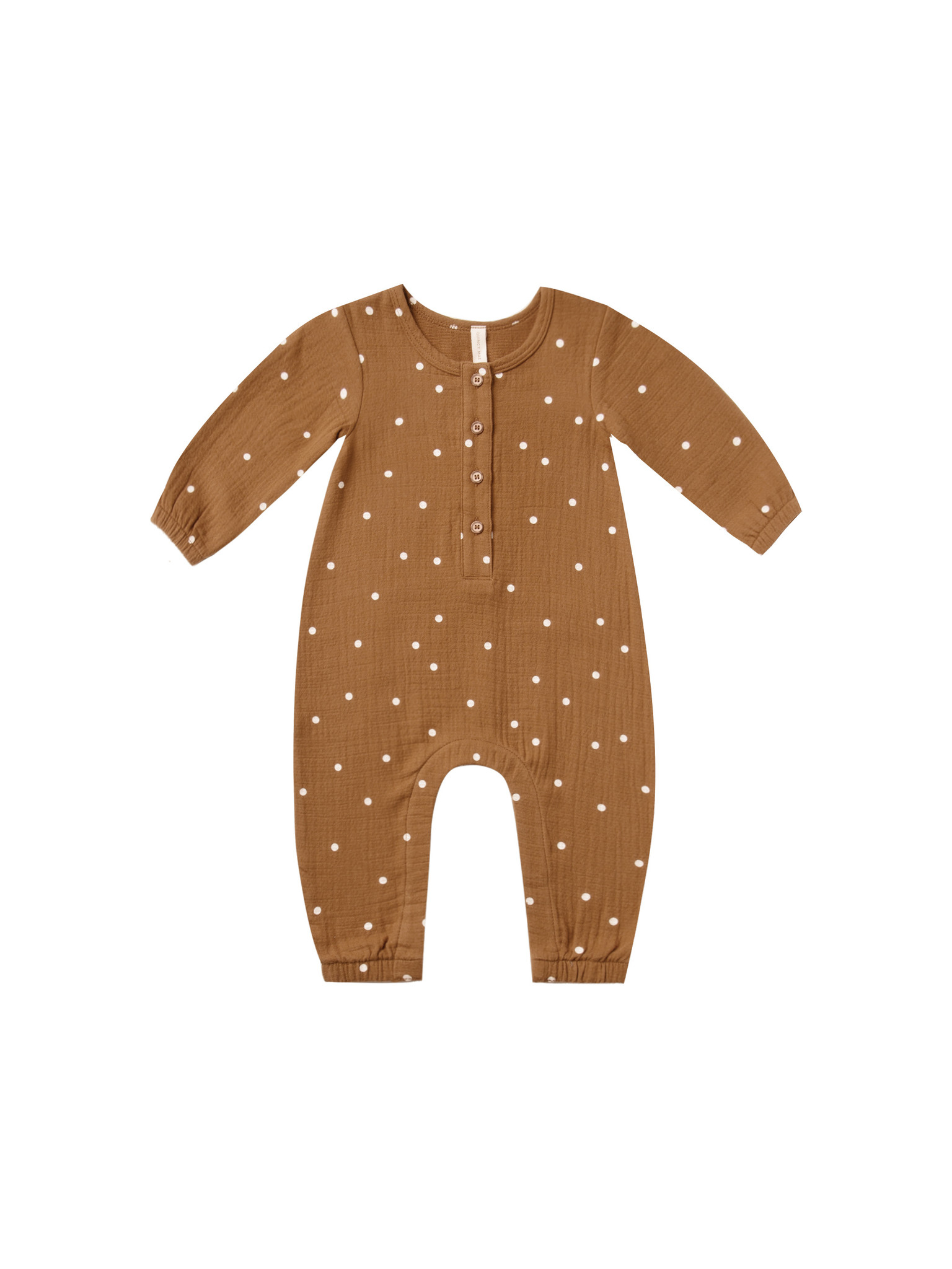 Quincy Mae - QM QM BA - Woven Jumpsuit in Walnut