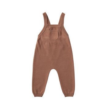 Quincy Mae - QM QM BA - Knit Overall in Clay