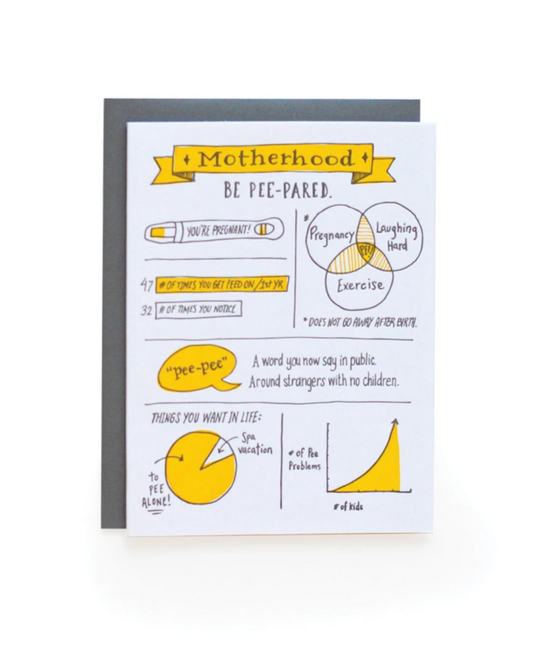 Wild Ink Press - WI Pee-pared Mom Card