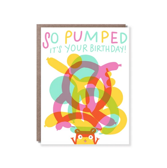 Hello!Lucky - HL Pumped Birthday Card