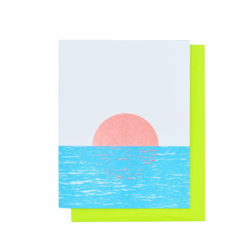 Next Chapter Studio Sunset on the River Card