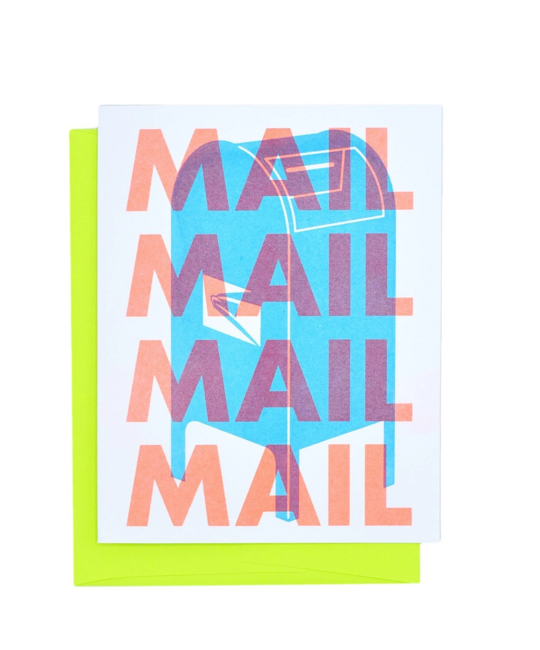 Next Chapter Studio Support the USPS, MAIL MAIL MAIL Card