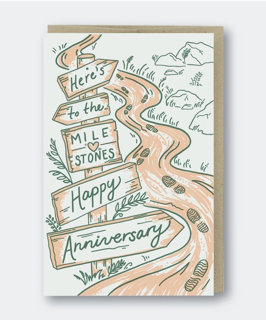Pike Street Press - PSP Milestone Anniversary Card