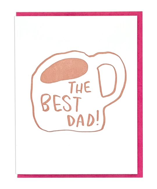 and Here We Are - AHW Dad Mug Father's Day Card