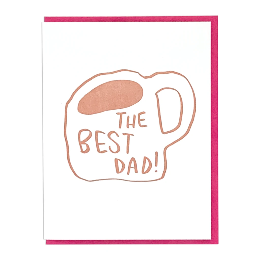 and Here We Are - AHW Dad Mug Father's Day Card