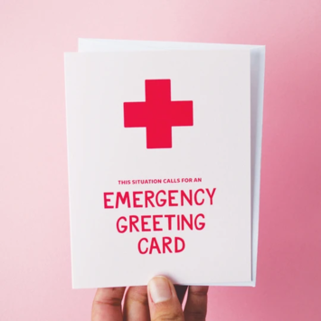 Graphic Anthology - GRA Emergency Greeting Card