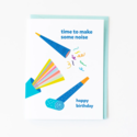 Graphic Anthology - GRA Make Some Noise Birthday Card