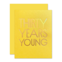 The Social Type - TST 30 Thirty Years Young Birthday Card