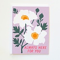 Banquet Atelier and Workshop - BAW Always Hear for You Floral Card