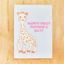 Gold Teeth Brooklyn - GTB First Mother's Day Sophie the Giraffe Card