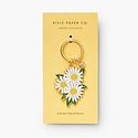 Rifle Paper Co - RP Daisies Enamel Keychain