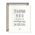 Ink Meets Paper - IMP Wedding Day Thank You Card