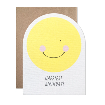 Hartland Brooklyn - HAR Happiest Birthday Smiley Face Card