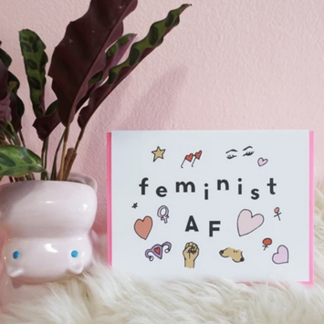 Ash + Chess - AAC Feminist AF Card