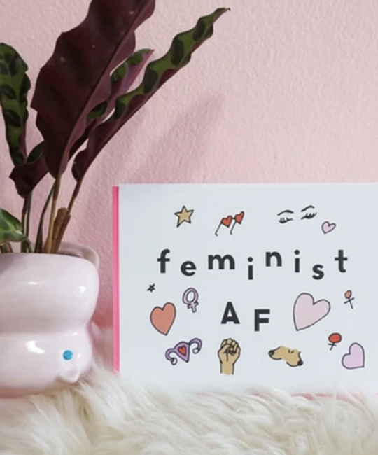 Ash + Chess - AAC Feminist AF Card