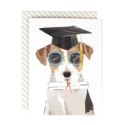 Amy Heitman Illustration - AHI Bright Future Grad Dog Card