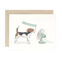 Amy Heitman Illustration - AHI You're FANtastic Dog Card