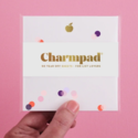 Inclosed Letterpress Co. - ICL Gold Apple Charmpad