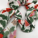 Felicity Howells - FH Rifle Paper Co White Primrose Hair Scrunchie