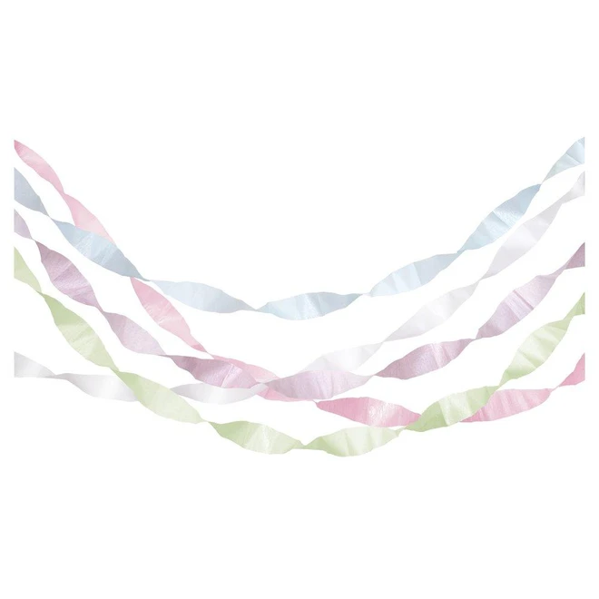 Meri Meri - MEM Pastel Crepe Paper Streamers