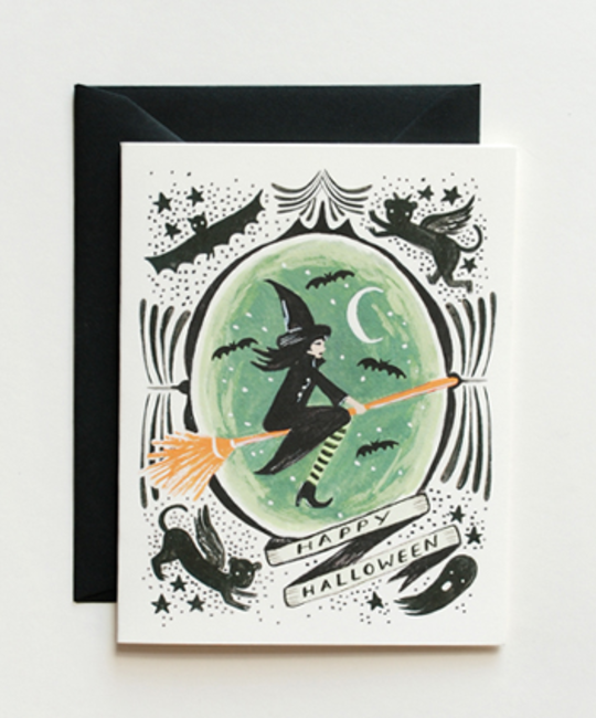 Rifle Paper Co - RP Rifle Paper Co. - Witch of the West Halloween Card