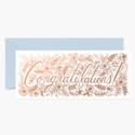 Rifle Paper Co - RP Rifle Paper Co - Champagne Floral Congrats No. 10 Card