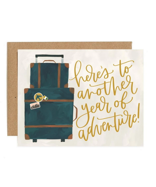 One Canoe Two Letterpress - OC Luggage Adventure