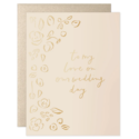 Our Heiday - OH To My Love Florals Wedding Day Card