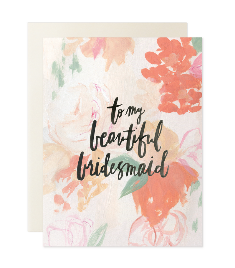 Our Heiday - OH To My Beautiful Bridesmaid Card