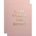 The Social Type - TST Here Comes the Bride Card