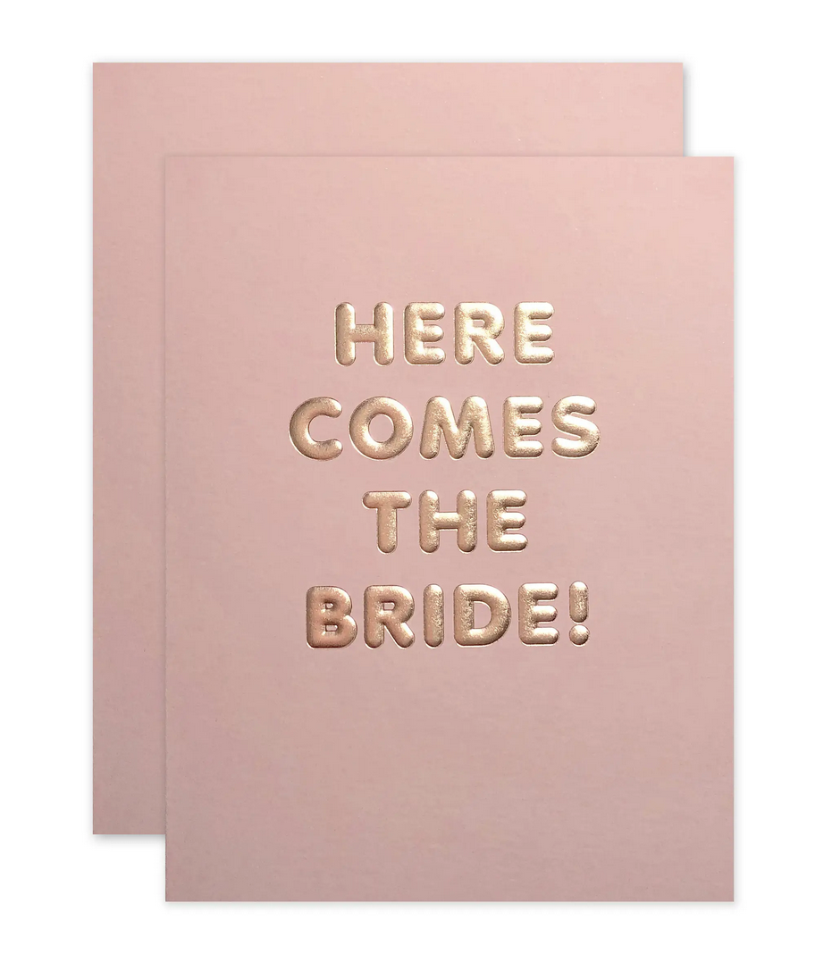 The Social Type - TST Here Comes the Bride Card