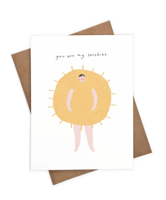 iejvxr - IE You Are My Sunshine Card