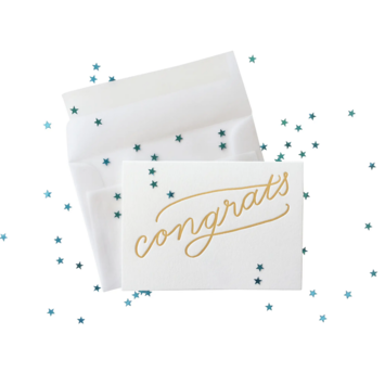 Ink Meets Paper - IMP Confetti Congrats Card (with real confetti)