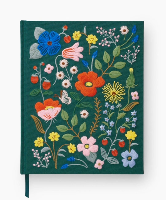 Rifle Paper Co - RP Rifle Paper Co Strawberry Fields Embroidered Sketchbook