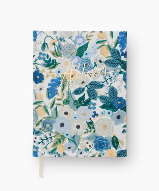 Rifle Paper Co - RP Rifle Paper Co Garden Party Blue Address Book