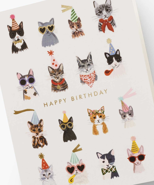 Rifle Paper Co - RP Rifle Paper Co Cool Cats Birthday Card